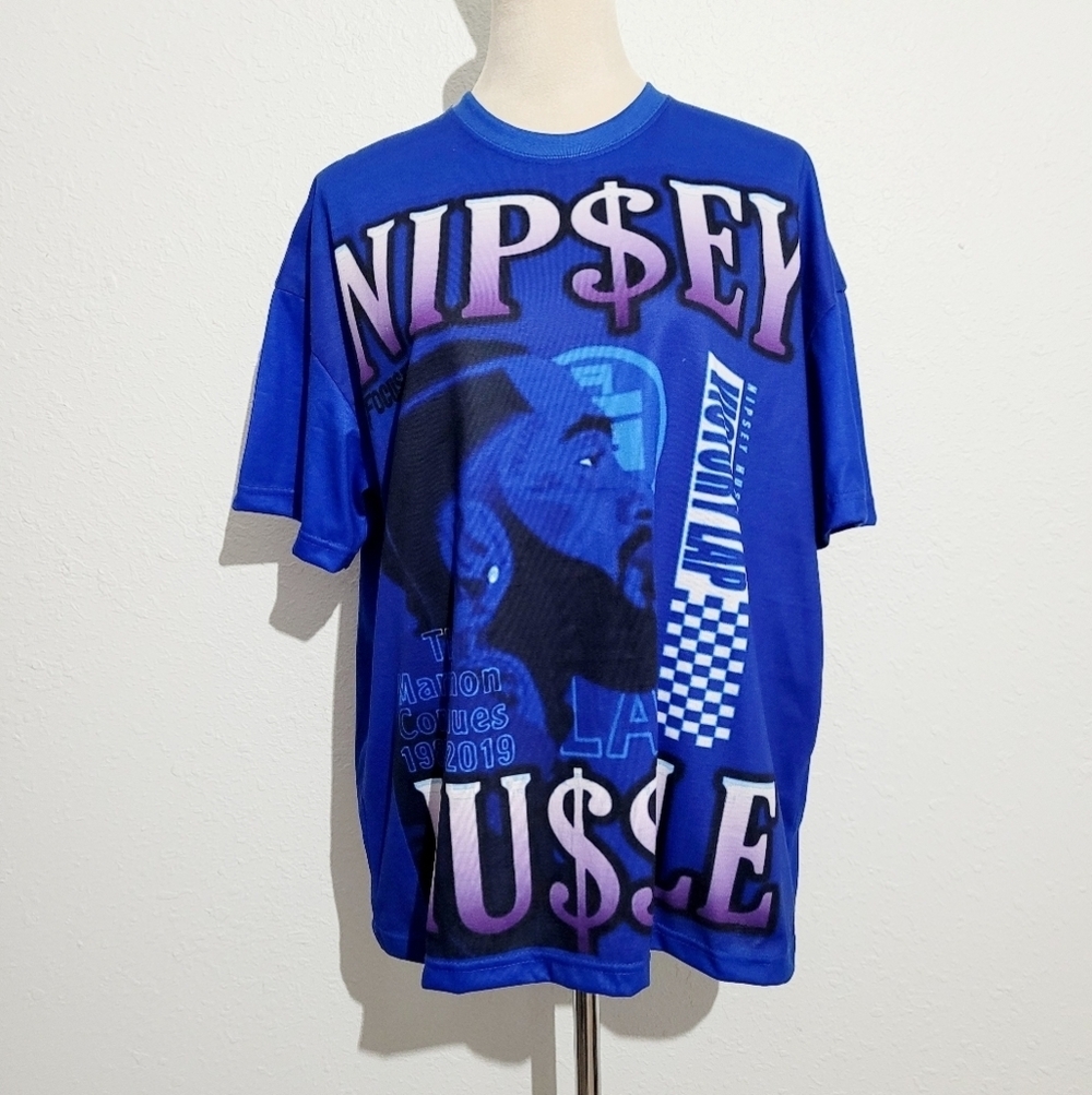 Nipsey Hussle Memorial T Shirt Silky Feel Unisex Size Small Runs Big Tribute - Picture 3 of 9